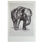 Franz Marc (1880-1916), Elefant, 1907, Printed In Italy thumbnail 1