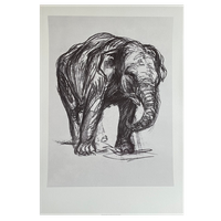 Franz Marc (1880-1916), Elefant, 1907, Printed In Italy