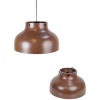 Set 2 Vintage Super Jumbo Hanglamp Denmark Nordisk Solar '60