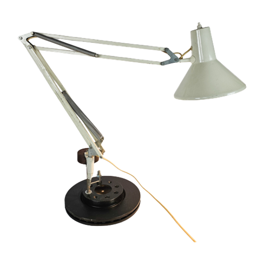 Hcf - Architectenlamp - Klemlamp - Model 84 - Denemarken - 1970's 1