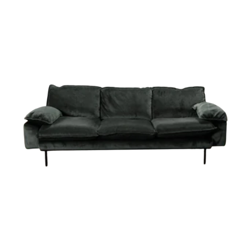 Hk Living Retro Sofa 4-Zits