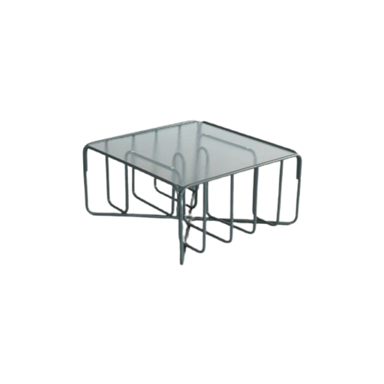 Vintage Salontafel | Tafel | Glas | Jaren 70 1