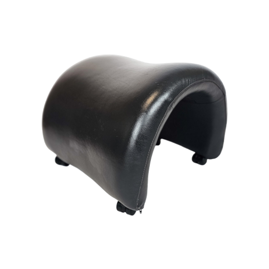Dutch Design - Leolux - Hocker - Voetenbankje - Leer - Verrijdbaar - 1980'S 1