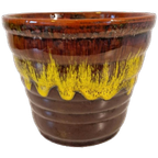 Vintage Bloempot Lava Pot Vulcana Kamerplant Pot thumbnail 1