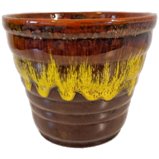 Vintage Bloempot Lava Pot Vulcana Kamerplant Pot 1