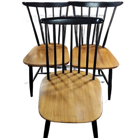 Set Van 3 Vintage Stoelen 1