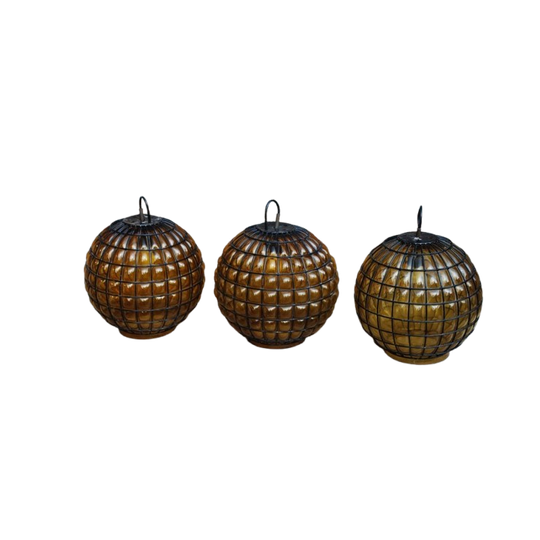 Hanglamp, Philips Npd 134 Caged Glass Pendant (3) 1