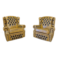 Chesterfield Tremblay Relaxfauteuil - Antiek Whiskey