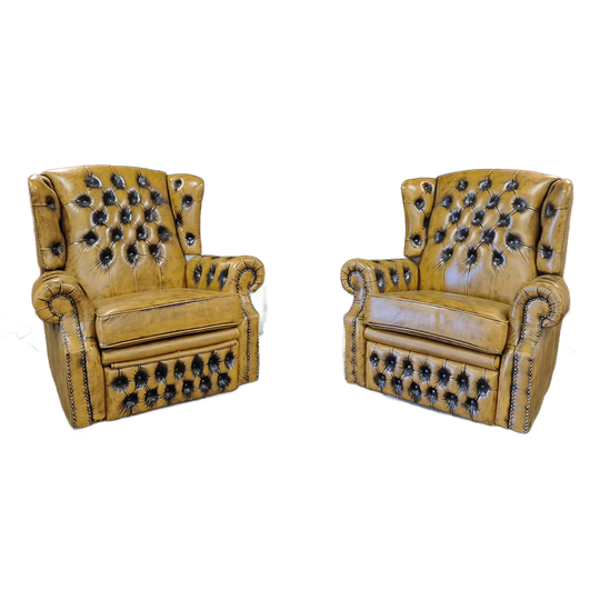 Chesterfield Tremblay Relaxfauteuil - Antiek Whiskey 1