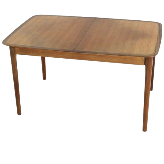 Lübke 2x Verlengbare Rechthoekige Eettafel Vintage 1