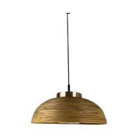 Vintage Hanglamp ‘Pencil Reed’ – Doria Leuchten | Natuurlijk
