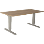 Solidesk Elektrisch Zit-Sta Bureau, Bladkleur Naar Keuze, 160 X 80 Cm, Hoogte Verstelbaar Onderst thumbnail 1