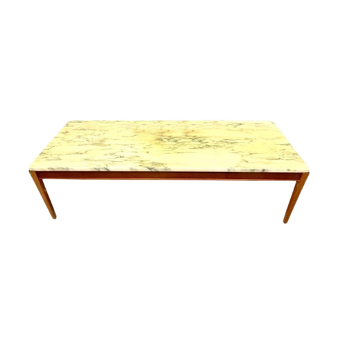 Retro Vintage Salontafel Tafel Marmer Jaren 60 Mid Century