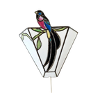 Vintage Wandlamp Glas In Lood / Tiffany Stijl thumbnail 1