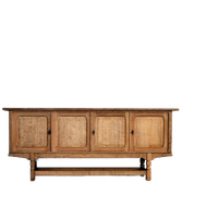 Brutalist Dressoir | Eiken | Sideboard | Jaren 60 | Deens