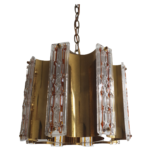 Hollywood Regency Lamp, Vitrika, Denmark, 1960S