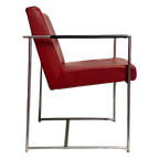 Gebruikte Harvink Martin Haksteen Rood Design Fauteuil thumbnail 1