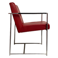 Gebruikte Harvink Martin Haksteen Rood Design Fauteuil