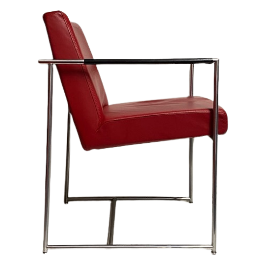 Gebruikte Harvink Martin Haksteen Rood Design Fauteuil 1