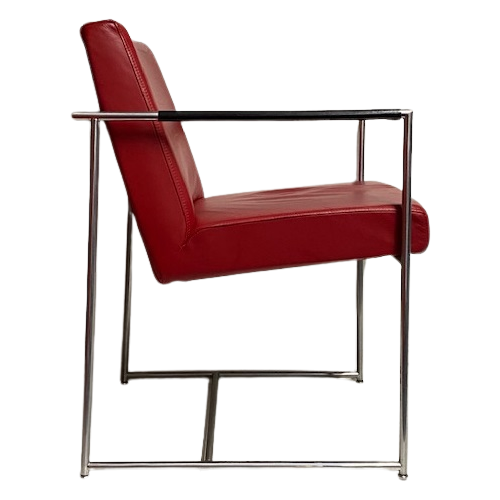 Gebruikte Harvink Martin Haksteen Rood Design Fauteuil