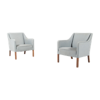 Set Of Two Danish Modern Club Chairs From Einar Larsen, 1950’S