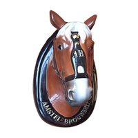 Pracht Gedetailleerd Reclame Paardenhoofd Amstel Brouwerij.