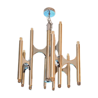 Mooie Vintage Design Kroonluchter Gaetano Sciolari Jaren 70S