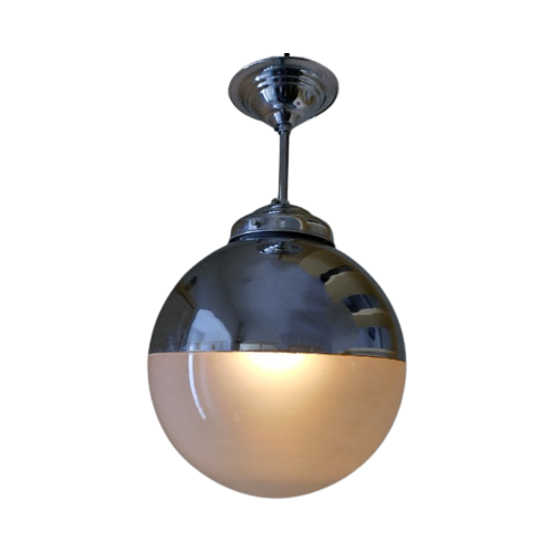 Art Deco Style Plafondlamp Bol – Vintage