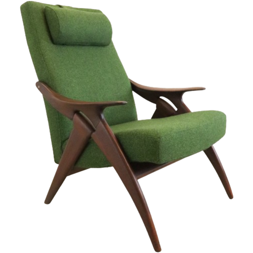 De Ster De Knoop Fauteuil Vintage New Upholstery 'Overdinkel'