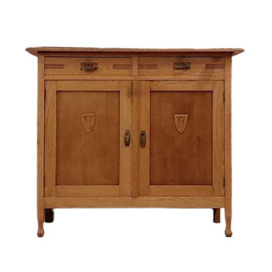 Vintage Unieke Houten Commode Kinderkast Dressoir Uniek 1