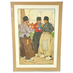 Henri Cassiers - Grote Ingekaderde Druk thumbnail 1