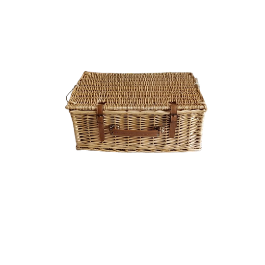 Vintage Unieke Picknickmand, Met Liefde Gerestyled 1