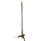 Klassieke Vintage Messing Rococo Vloerlamp thumbnail 1