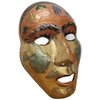 Vintage Messing Masker Venetiaanse Stijl