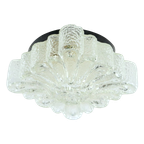 Vintage Plafondlamp Plafonnière 'morgenstjerne' Glas Glazen thumbnail 1