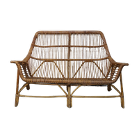 Italian Rattan Sofa, 1960