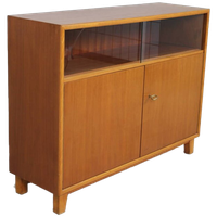 Vintage Kastje, Dressoir - Jaren '60, Glazen Deurtjes