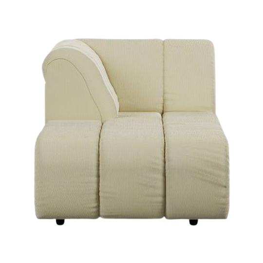 HKLIVING Wave Bank Element - Divan Links - Hay 1