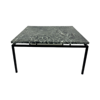 Mid-Century Modern Green Marble Coffee Table , 1970S