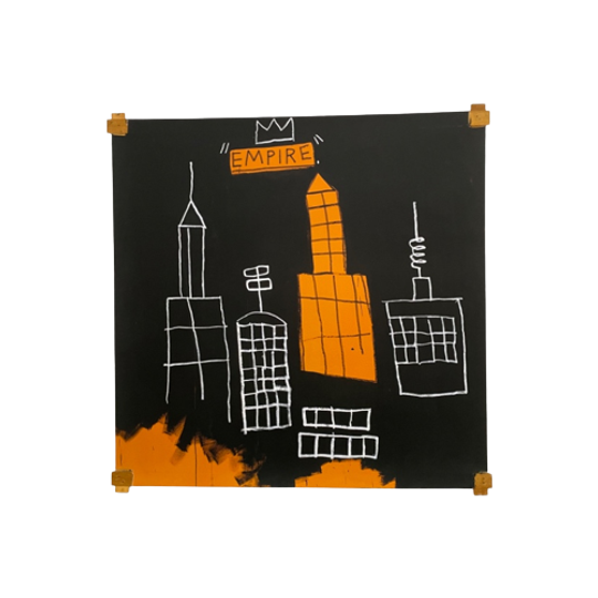 Jean Michel Basquiat (1960-1988), Mecca, 1982… 1