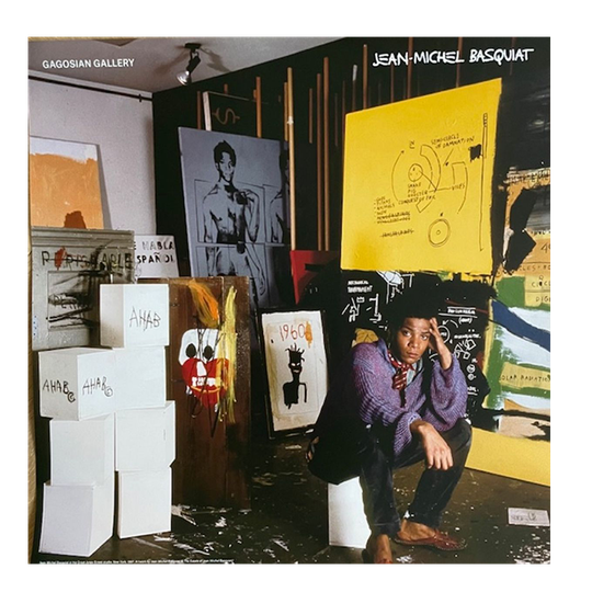 Jean Michel Basquiat In His Great Jones Street Studio 1