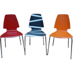 Set Van 3 Vintage Stoelen. thumbnail 1
