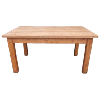 Robuuste Grenen Landelijke Tafel Vintage