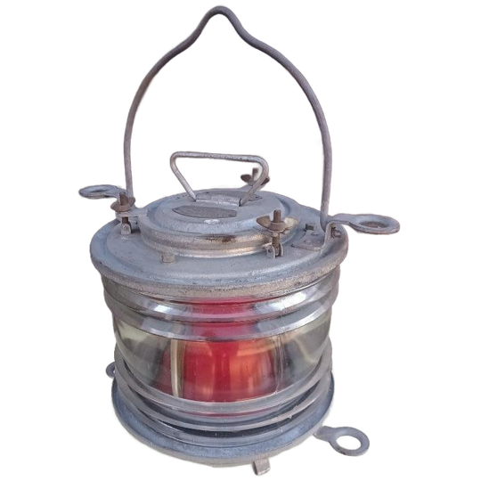 Originele Gdr Scheepslamp Maritiem Erfgoed 1
