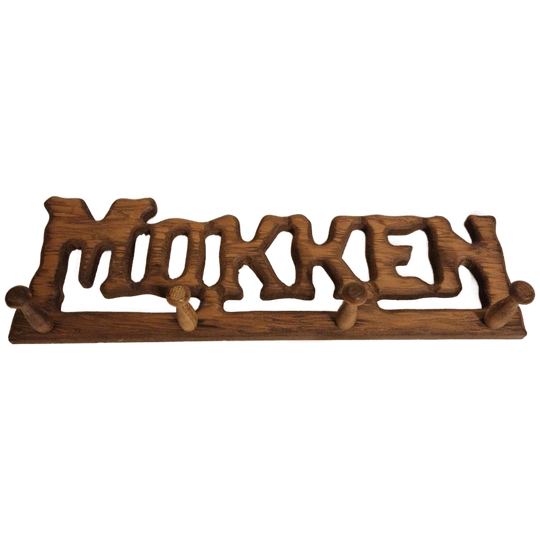 Mokken Rek Jaren 70 Houten Mokken Rekje 1