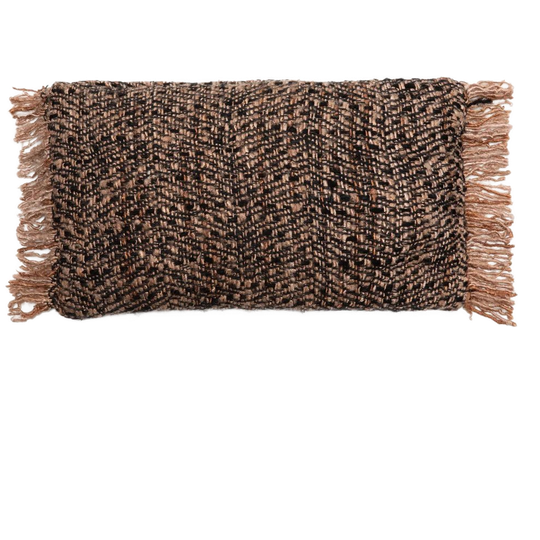 Bazar Bizar | Oh My Gee Kussenhoes - Zwart Koper - 30x50 1