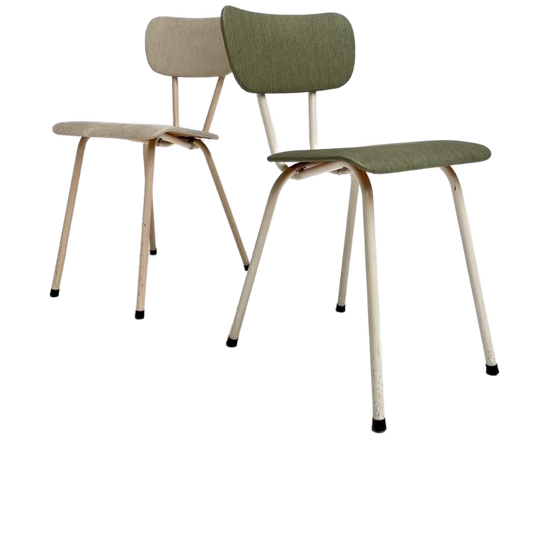 Klein Lichtgewicht Vintage Stoeltje (Per Stuk), 1960’S 1