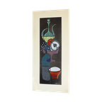 Ceramic Tile Tableau By Capra Italy 1960S thumbnail 1