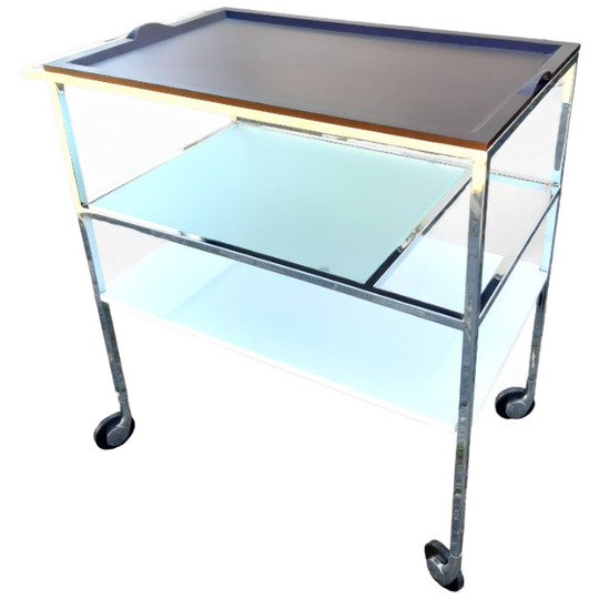 Italiaans Design Serveertrolley Uit De Jaren 1980 1