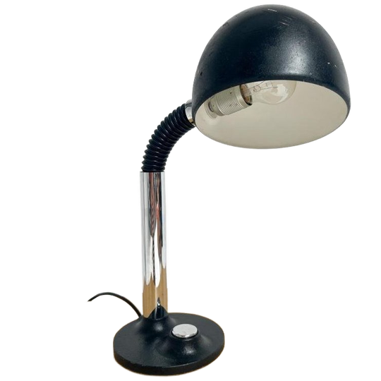 Industriële Tafellamp Van Egon Hillebrand 1970's 1